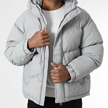 Frilivin - Chaqueta Con Capucha Texturada 017 Gris