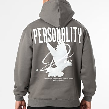 MTX - Sweat Capuche 110 Gris Anthracite