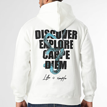 MTX - Sweat Capuche 102 Blanc