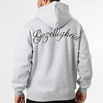 MTX - Sweat Capuche 113 Gris Chiné