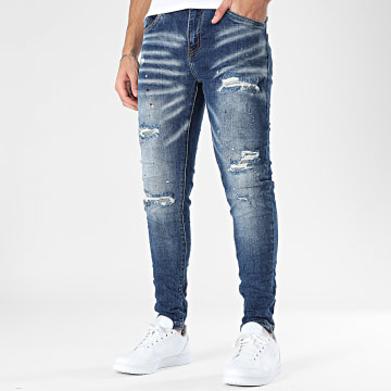 MTX - Jeans Slim 073 Blau Denim