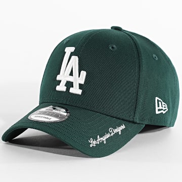 New Era - Casquette Visor Script 9Forty LA 60758994 Vert Foncé
