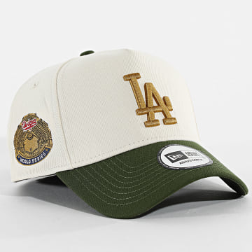 New Era - Casquette Patch 9Forty Eframe LA 60759011 Beige Vert Kaki