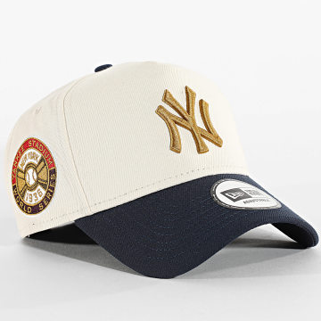 New Era - Gorra Patch 9Forty Eframe NY Yankees 60759012 Beige Marino