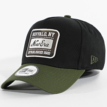 New Era - Casquette Camo Patch Eframe 60758980 Noir Vert Kaki