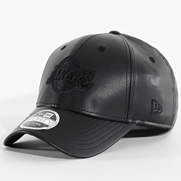 New Era - Casquette Simili Cuir M-Crown 9Forty LA Lakers 60759037 Noir