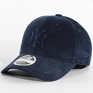 New Era - Casquette Velours Côtelé M-Crown 9Forty NY 60758926 Bleu Marine