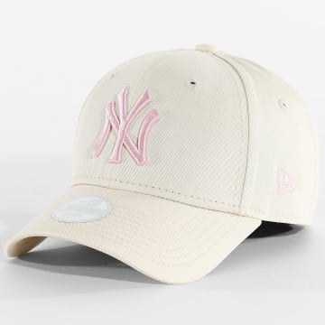 New Era - Gorro Mujer League Essential 9Forty NY 60759070 Beige
