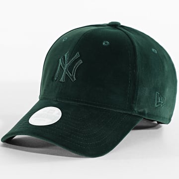 New Era - Gorra Mujer Terciopelo 9Forty NY 60758959 Verde Oscuro