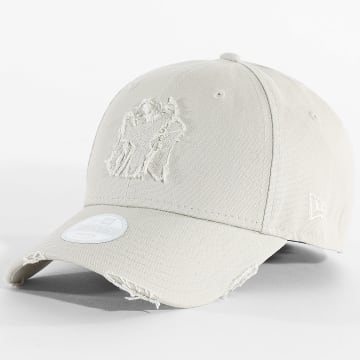 New Era - Women's Distressed 9Forty NY 60758951 Beige Cap