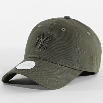 New Era - Gorra Mujer League Essential Mid NY 60758920 Verde Caqui