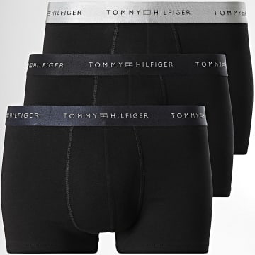 Tommy Hilfiger - Lot De 3 Boxers 3411 Noir Argenté