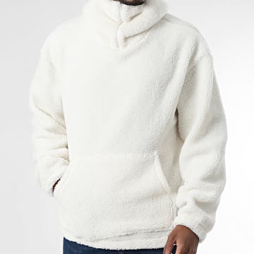 Frilivin - Sudadera con capucha polar 255 Blanca