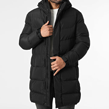 Frilivin - Plumífero con capucha Q43 Negro