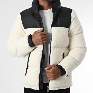 Frilivin - Plumífero polar con capucha 742 Beige Negro