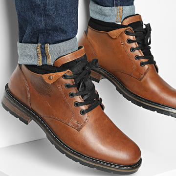 Redskins - Boots Evenwicht Cognac Zwart