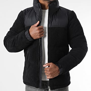 Frilivin - Plumífero polar con capucha 742 Negro