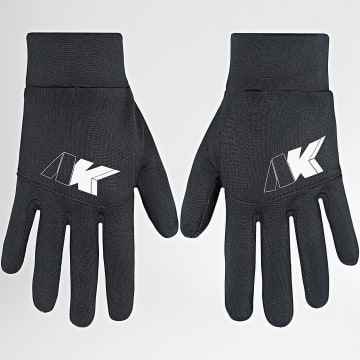 NK PERFORMANCE - Black White Logo Gloves