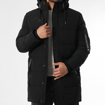 Redskins - Parka con Cappuccio Slice Cake Nero