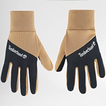 Timberland - Colorblock Fleece Gloves A65ZP Camel Black