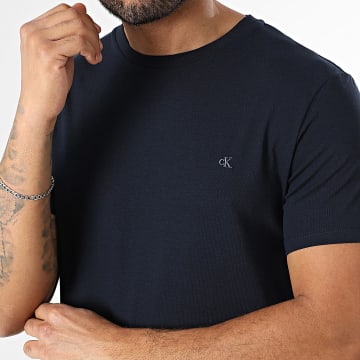 Calvin Klein - Tee Shirt Slim LC240 Blu Marino