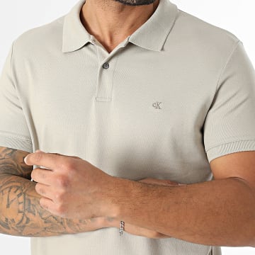 Calvin Klein - Polo Maniche Corte Refined Pique LC254 Beige