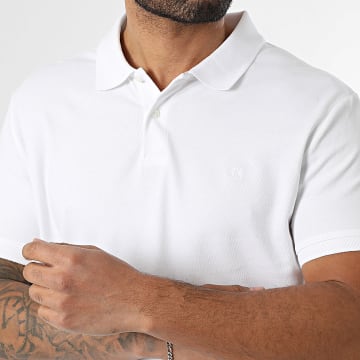 Calvin Klein - Polo Maniche Corte Refined Pique LC254 Bianco