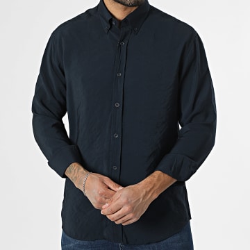 Classic Series - Chemise Manches Longues 704 Bleu Marine Foncé