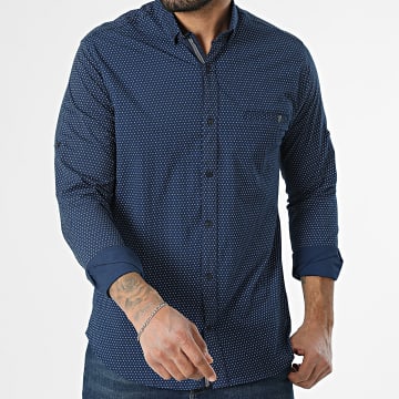 Classic Series - Chemise Manches Longues 103 Bleu Marine