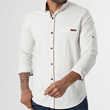 Classic Series - Chemise Manches Longues 106 Blanc Camel