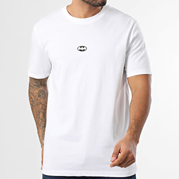 DC Comics - Camiseta Oversize Patch Batman Frente Centro Blanco