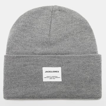 Jack And Jones - Gorro Long Knit Gris