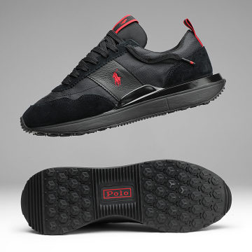 Polo Ralph Lauren - Sneaker Train 89 Nero Triplo