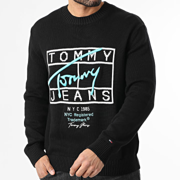Tommy Jeans - Jersey Signature 2401 Negro
