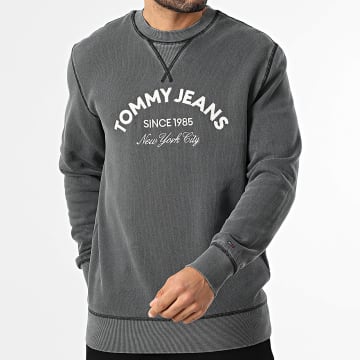 Tommy Jeans - Sweat Crewneck GMD Applique 2369 Gris Anthracite