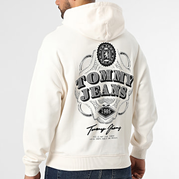 Tommy Jeans - Sweat Capuche 90s Dollar Graphic 2367 Beige Clair