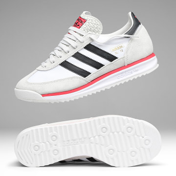 10M / 11W - [NEW] Men\'s adidas SL 72 RS Shoes \'White\' JS0746 adidas Sl 72 Rs Mens Grey, White Sneakers Casual Shoes  main image 2