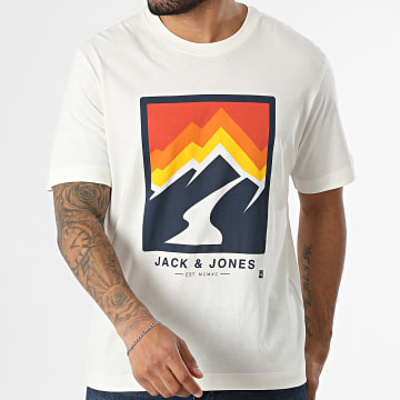 Jack And Jones - Camiseta Explorer Beige Claro