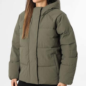 Jack And Jones - Plumífero con capucha Mujer JJXX Global Verde Caqui