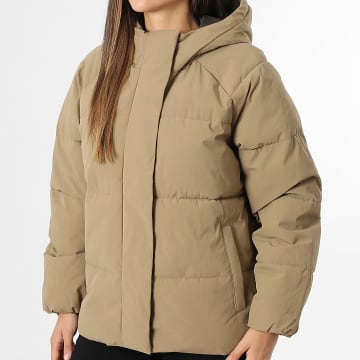 Jack And Jones - Doudoune Capuche Femme JJXX Global Beige