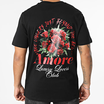 Luxury Lovers - Camiseta Amore Negro