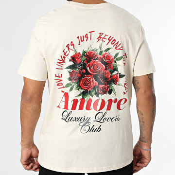 Luxury Lovers - Camiseta Amore Beige