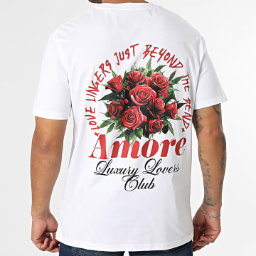 Luxury Lovers - Camiseta Amore Blanco