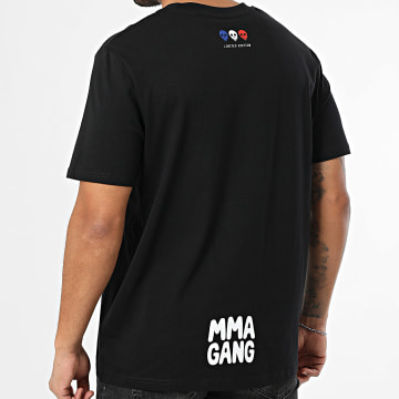 MMA GANG - Tee Shirt Oversize Large MMA GANG Limited Edition Noir Blanc