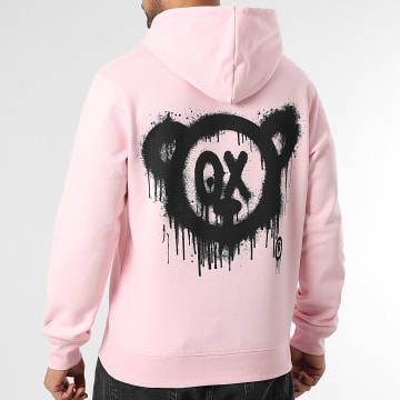 Teddy Yacht Club - Sweat Capuche Andrew Series Rose