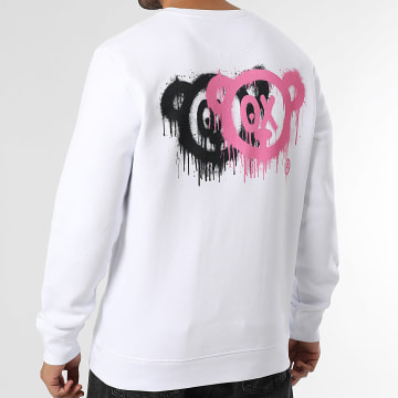 Teddy Yacht Club - Sudadera Crewneck Andrew Series Blanca