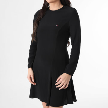 Tommy Jeans - Dress Long Sleeve Women 1916 Black