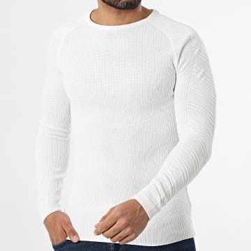 Armita - Maglia A Bande 830 Bianco