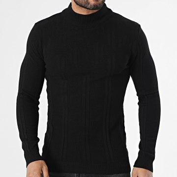 Armita - Maglia Collo Alto Testurizzato 300 Nero