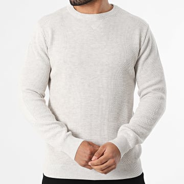 Armita - Maglione Testurizzato 193 Beige Chiaro Mélange